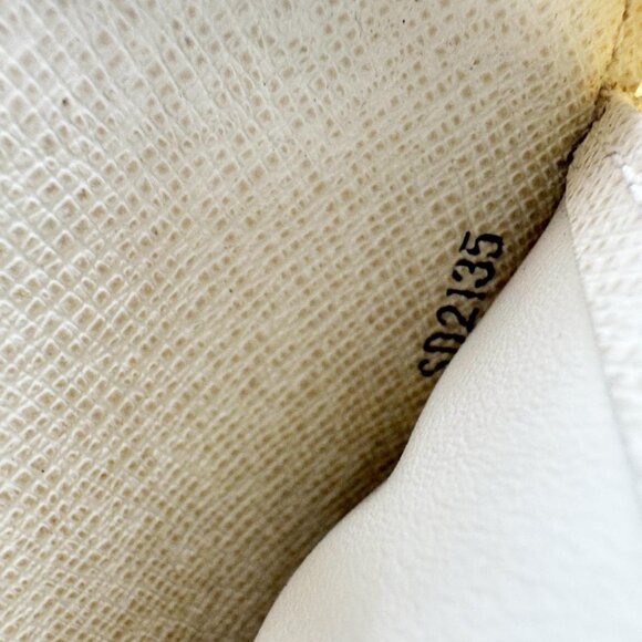 Louis Vuitton  Damier Azur Zippy Wallet White - Picture 14 of 14